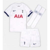 Dres Tottenham Hotspur Micky van de Ven #37 Domáci pre deti 2023-24 Krátky Rukáv (+ trenírky)
